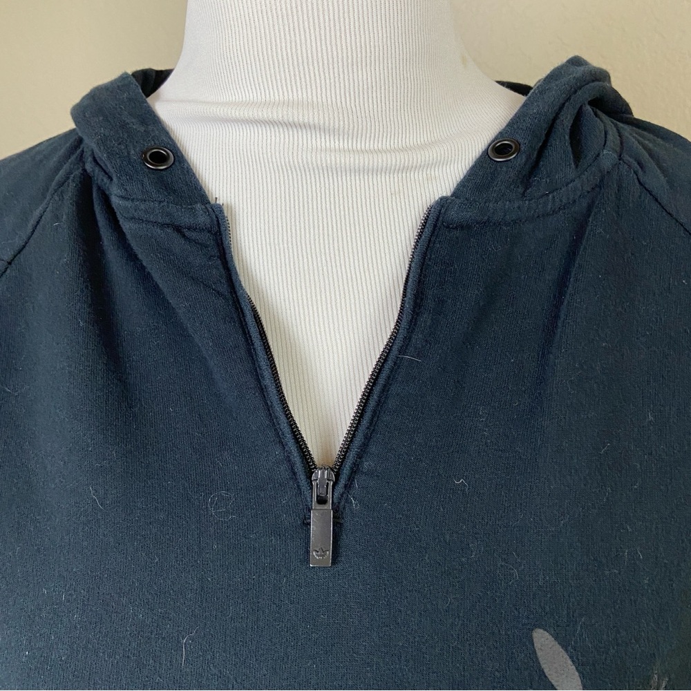 Adidas Navy Blue Hooded Dress - Picture 5 of 9